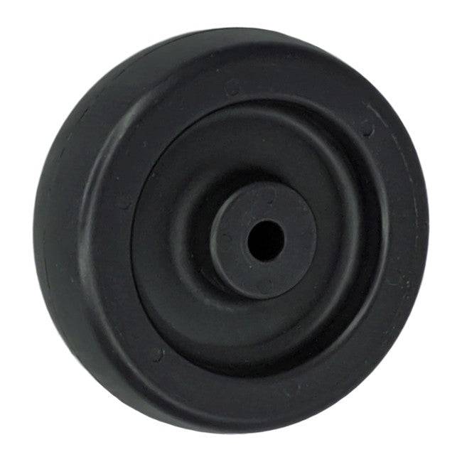 4" x 2" Polyolefin Wheel Black - Durable Superior Casters