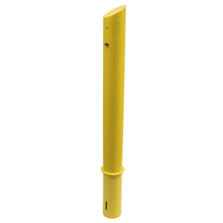 4" Carbon Steel Internal Locking Removable Bollard - S4 Bollards