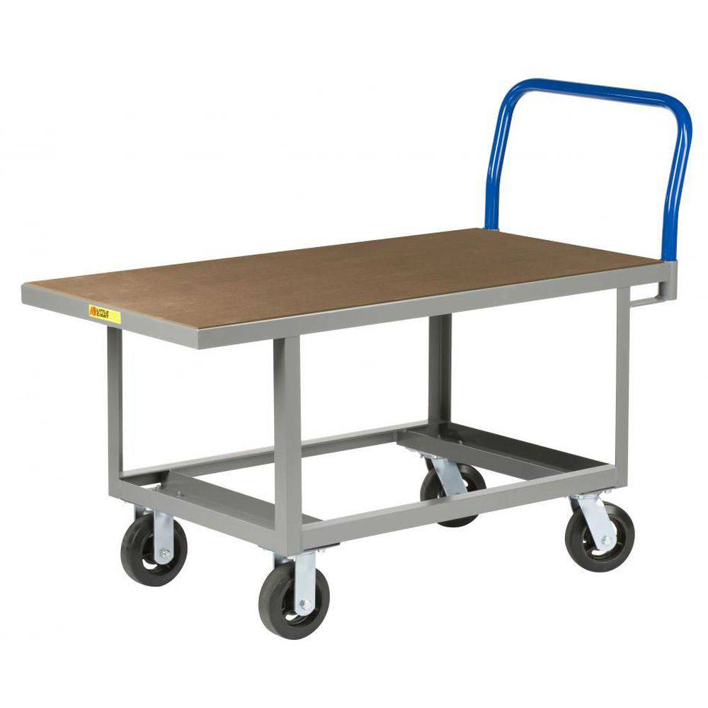 Ergo. Work Height Platform Truck (Fixed Height Hardwood, Steel Deck) - Little Giant