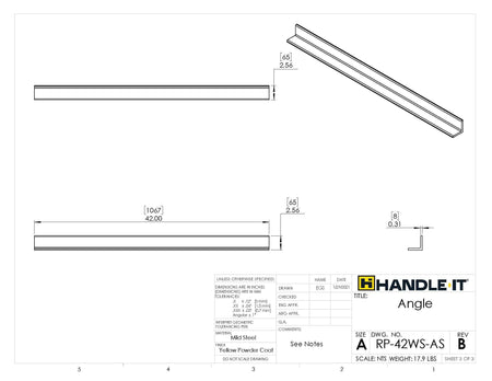 Forklift Wheel Stops - Handle-It