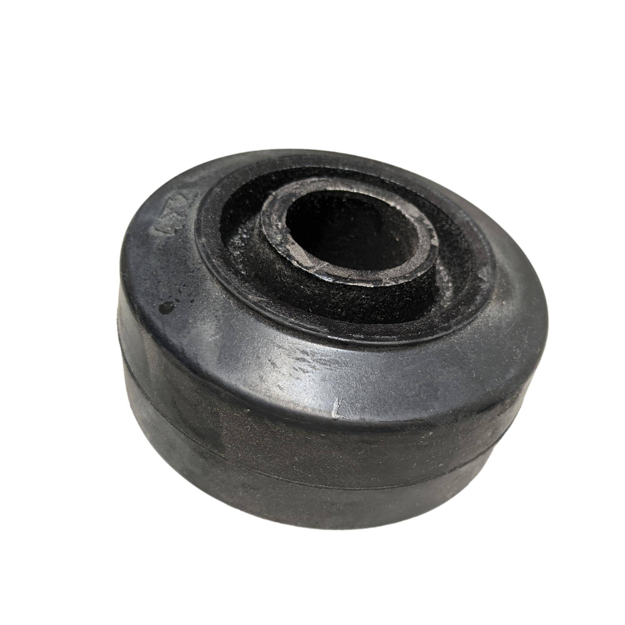 4" x 2" Mold-On Rubber Cast Wheel - 400 lbs. Capacity - Durable Superior Casters