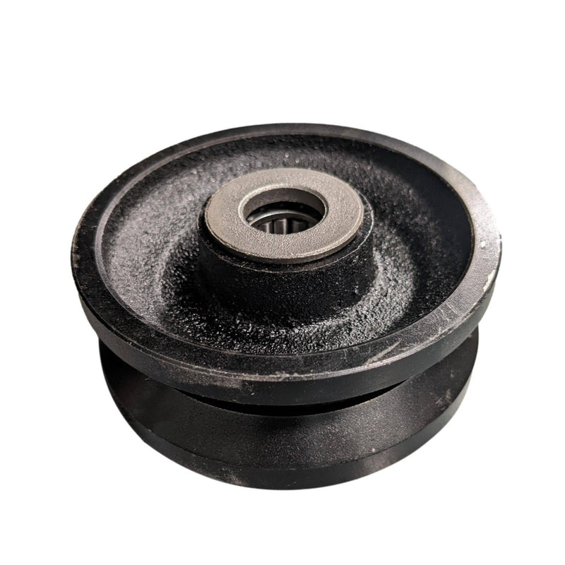 4" x 1-1/2" Cast Iron V-Groove Wheel - 350 lbs. Capacity - Durable Superior Casters