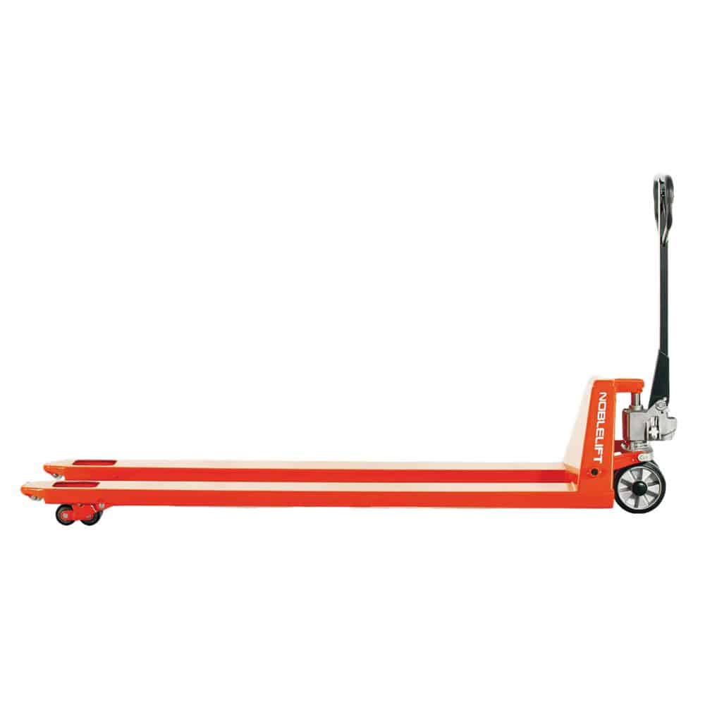 Extra Long Fork Pallet Jack - 21"W - Noblelift