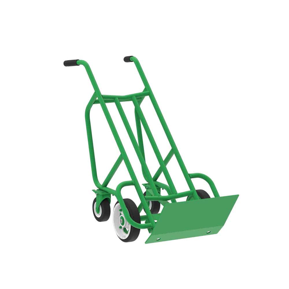 Valley Craft 4-Wheel Deluxe Commercial Hand Trucks, Spring-Loaded Shoe - Valley Craft