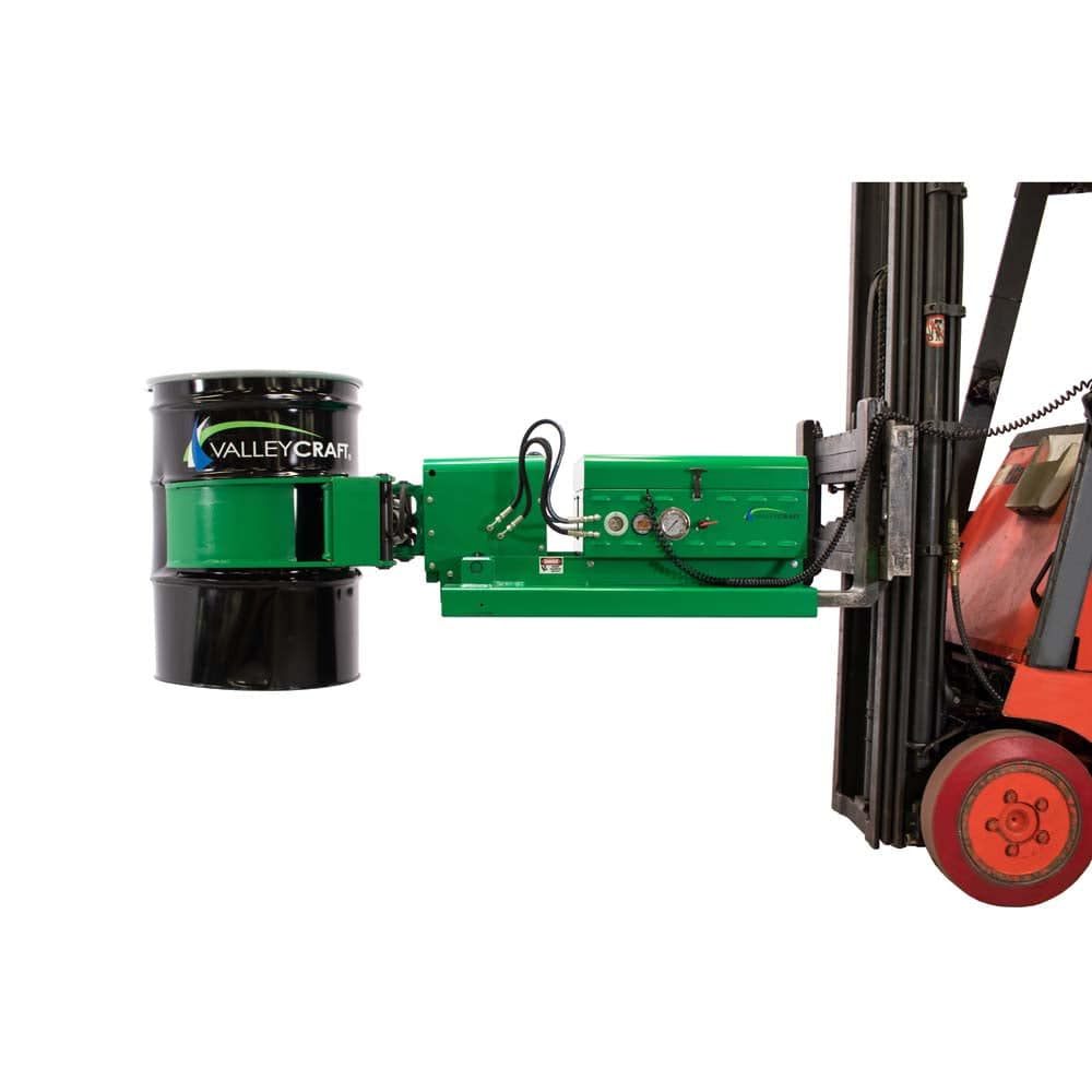 Valley Craft Powered Drum Forklift Attachments - Valley Craft