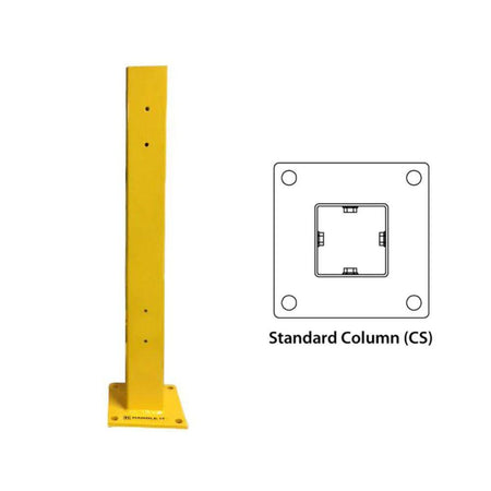 Heavy Duty Warehouse Guard Rail Column - Handle-It