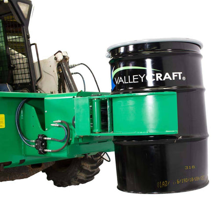 Valley Craft Drum Clamp & Rotate Powered Skid Steer Attachment - Valley Craft