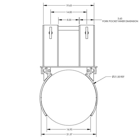 Valley Craft Steel Drum Grabber Forklift Attachments - Valley Craft