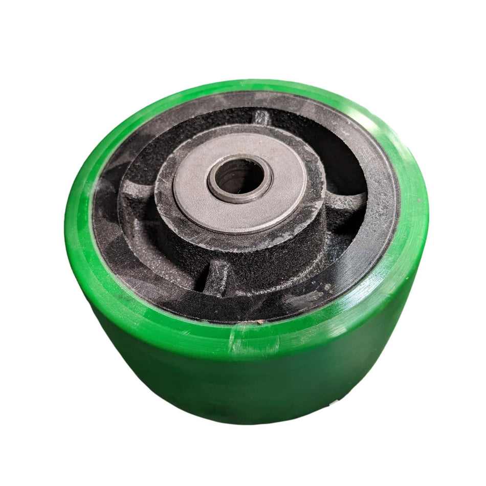 6" x 3" Ultra Poly on Cast Wheel - 3000 lbs. Capacity - Durable Superior Casters