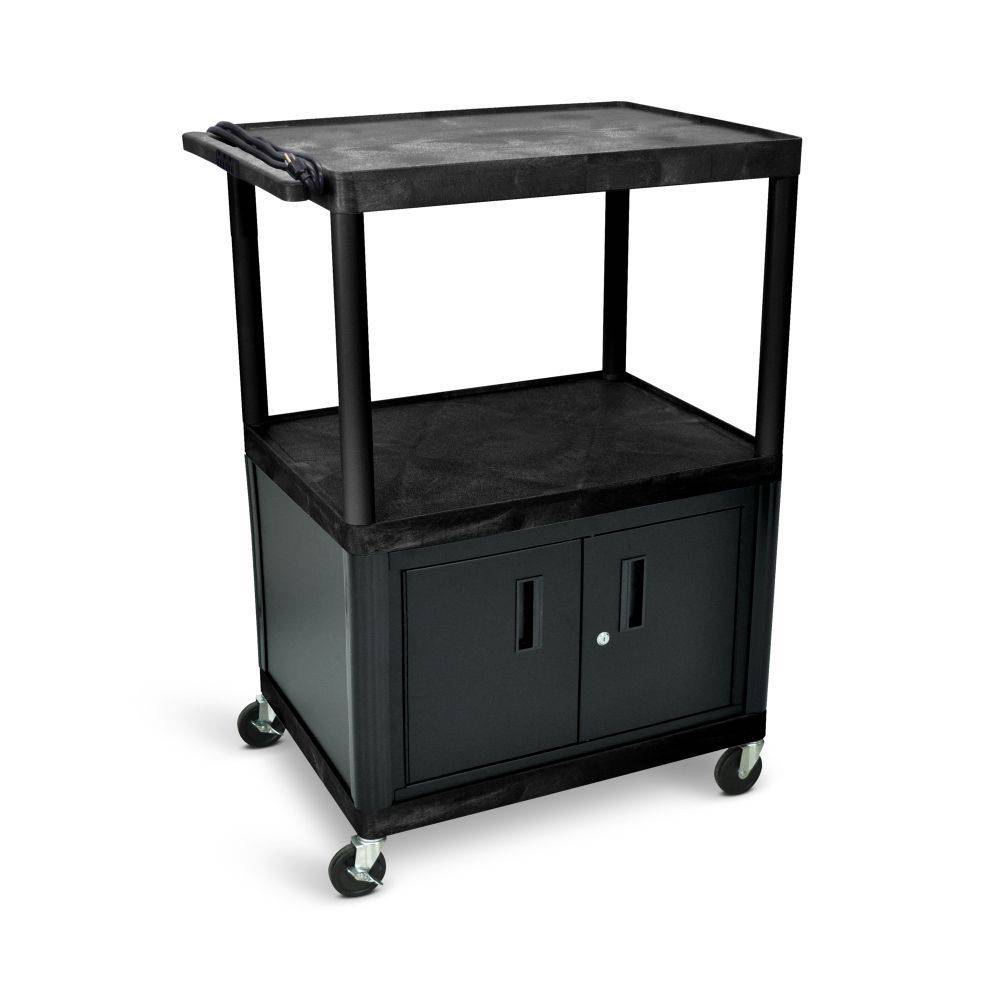 Plastic AV Cart 48"H (Cabinet) - Luxor