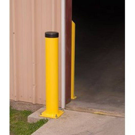 Bluff Yellow Steel Bollard Post - Bluff Manufacturing