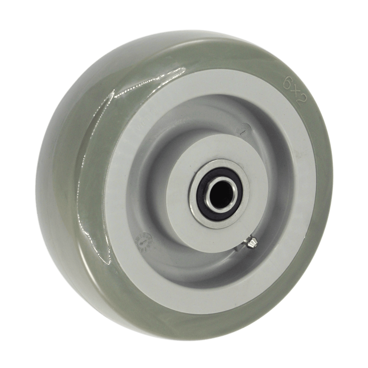 6" x 2" Poly-Pro Wheel - 720 lbs. Capacity - Durable Superior Casters