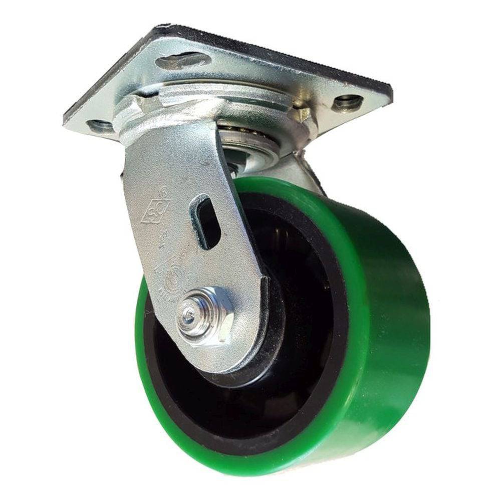 4" x 2" Polyon MaxRok Wheel Swivel Caster - 700 lbs. capacity - Durable Superior Casters