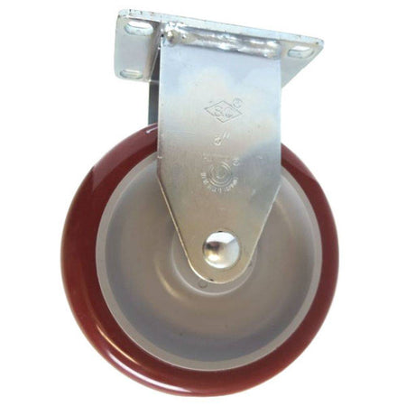 5" x 1-1/4" Polymadic Wheel Rigid Caster - 340 lbs. capacity - Durable Superior Casters