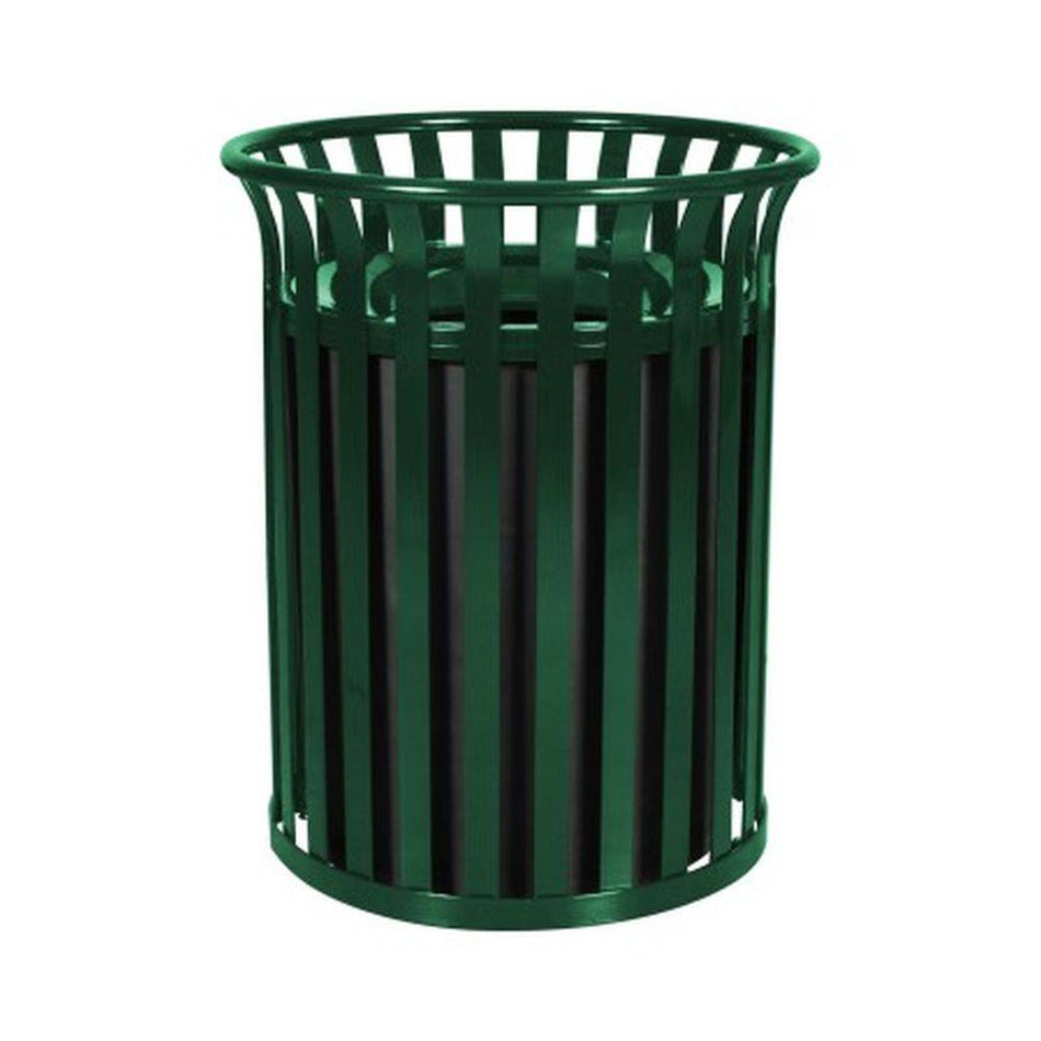 Streetscape Classic Outdoor Trash Receptacle (35.5 Gal.) - Ex-Cell Kaiser