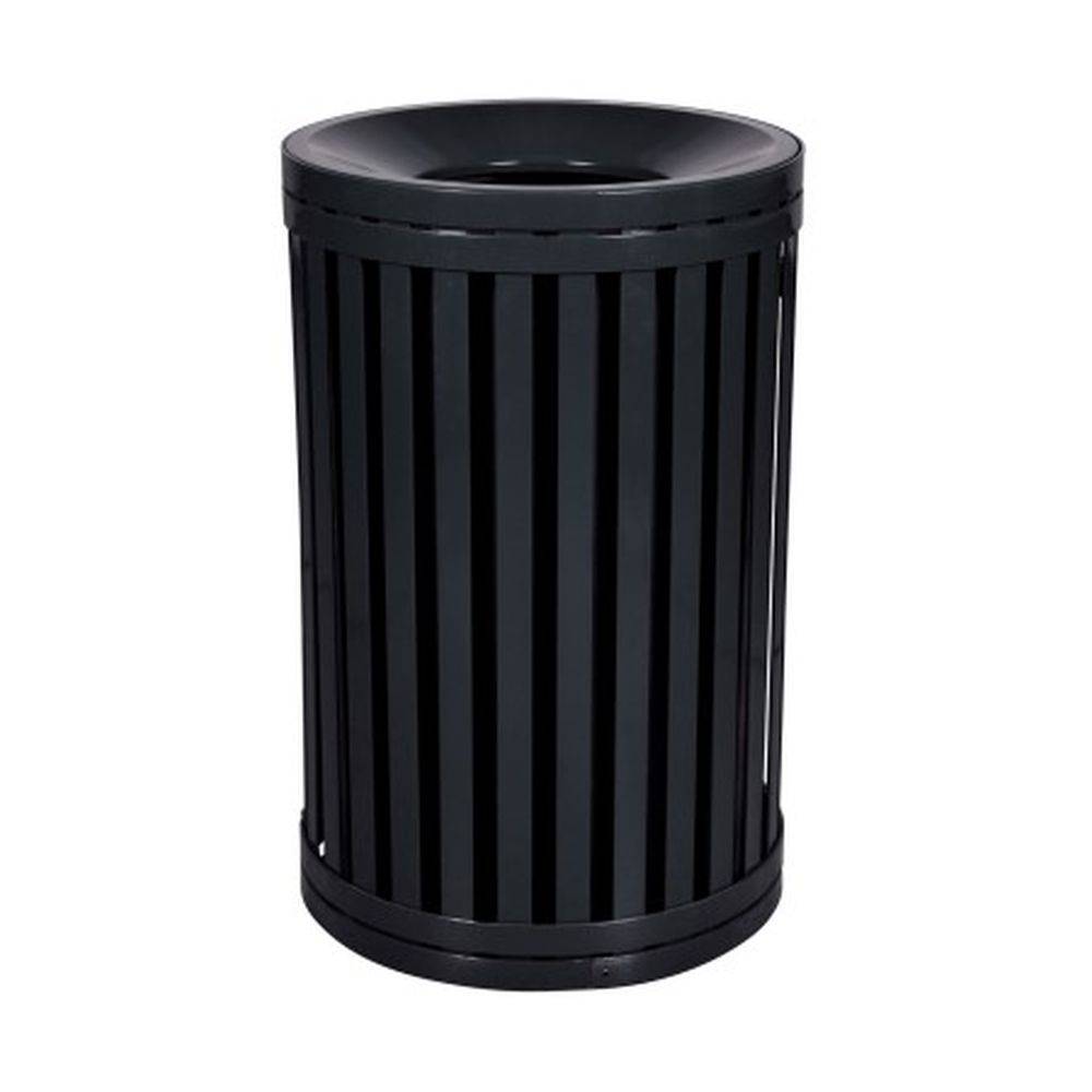 Streetscape Outdoor Trash Receptacle (45 Gal.) - Ex-Cell Kaiser