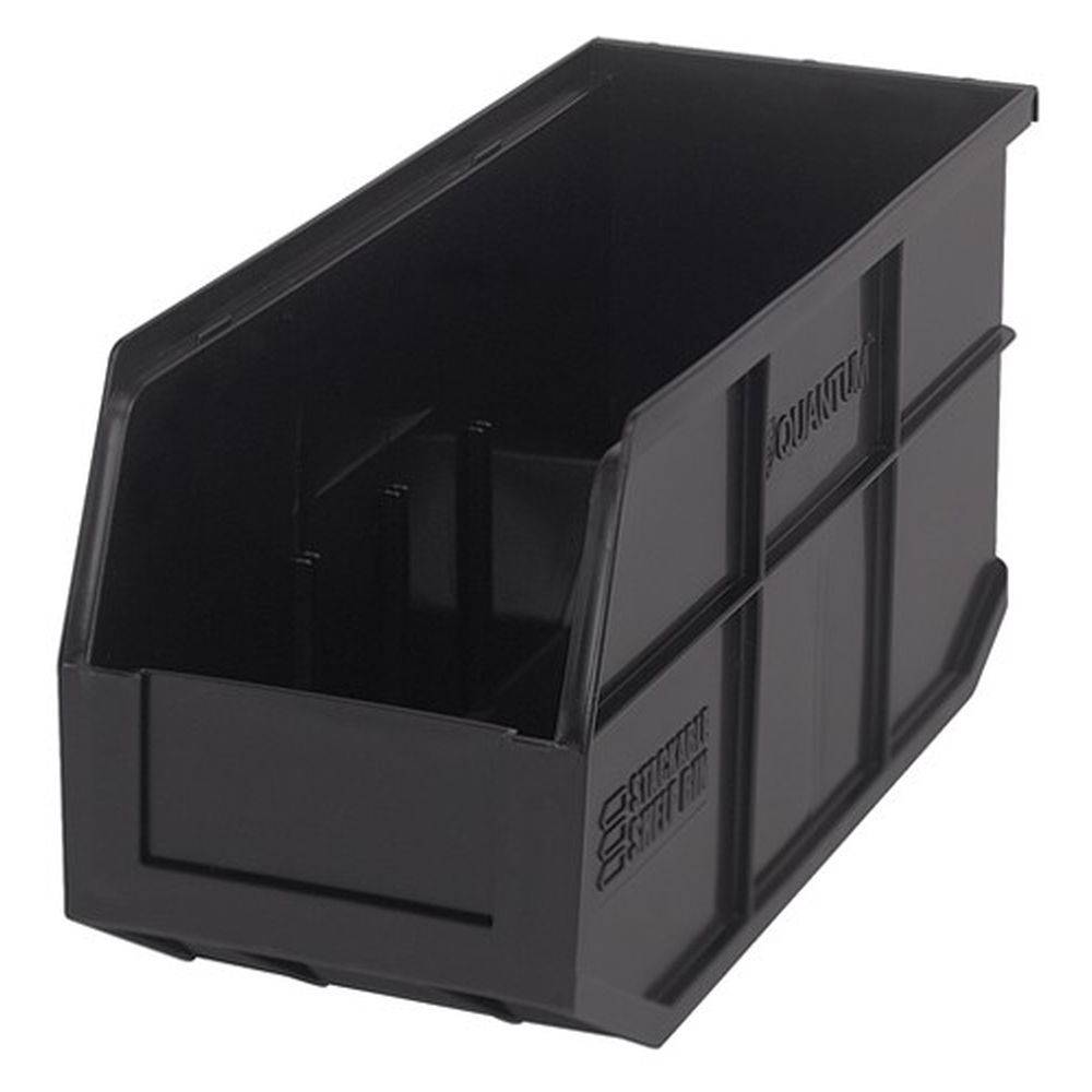 Stackable Shelf Bins 6"W x 14"L (6 Pack) - Quantum Storage Systems