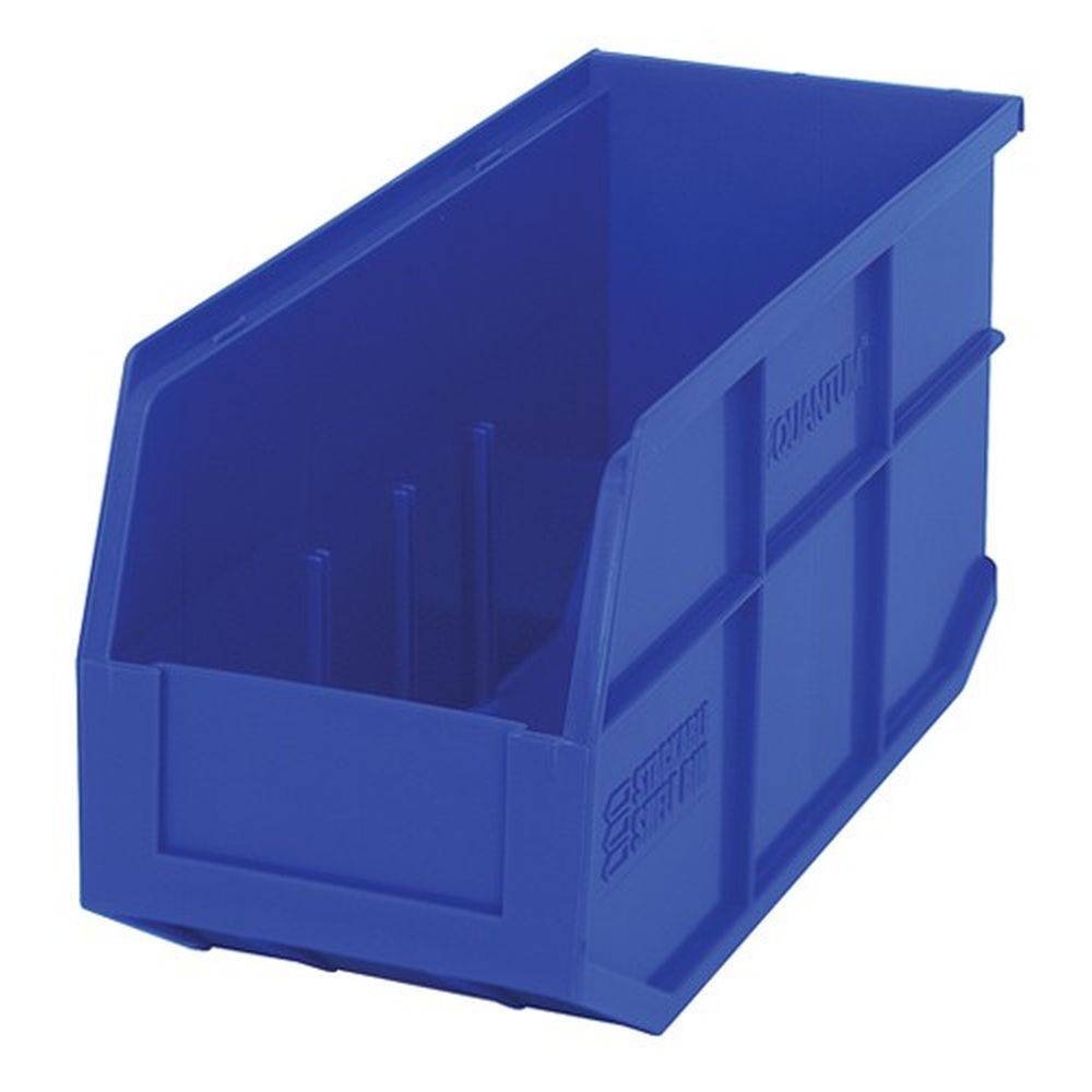 Stackable Shelf Bins 6"W x 14"L (6 Pack) - Quantum Storage Systems