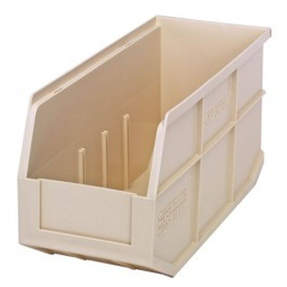 Stackable Shelf Bins 6"W x 14"L (6 Pack) - Quantum Storage Systems