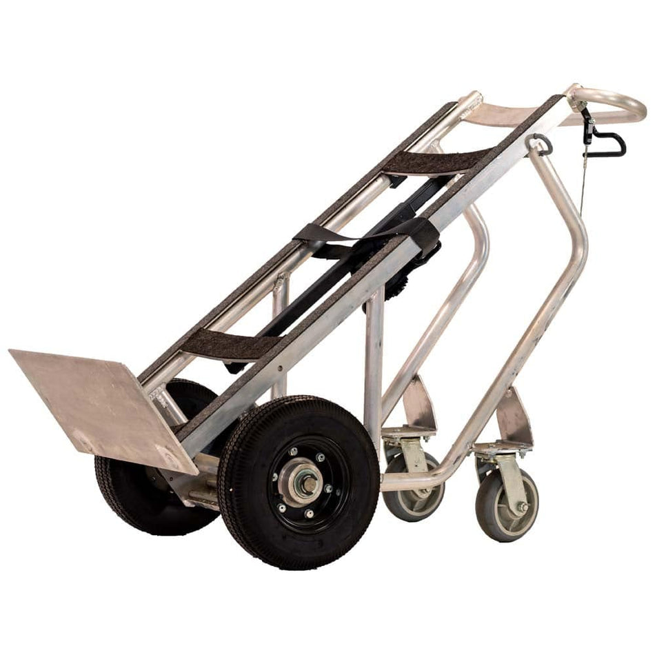 Valley Craft 4-Wheel Deluxe Commercial Hand Trucks, Spring-Loaded Frame - Valley Craft