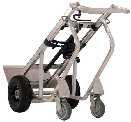 Valley Craft 4-Wheel Deluxe Commercial Hand Trucks, Spring-Loaded Frame - Valley Craft