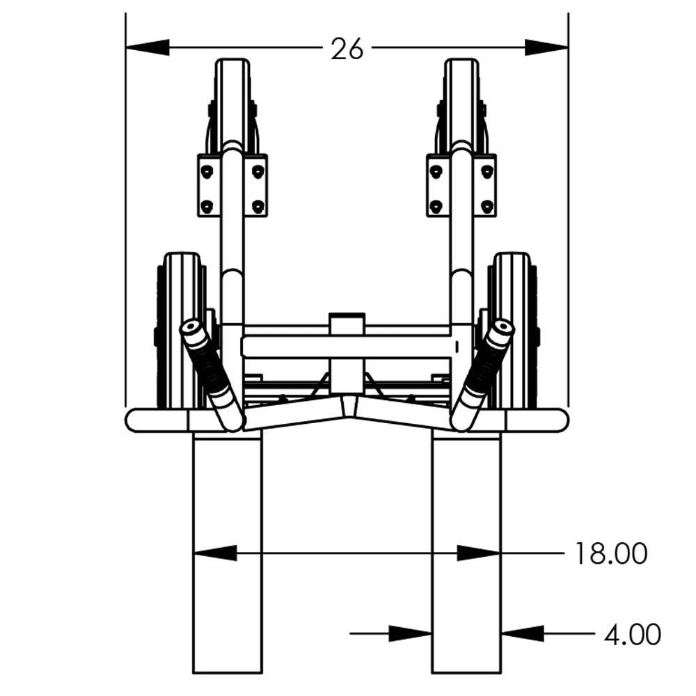 Valley Craft 4-Wheel Pallet Hand Trucks - Valley Craft