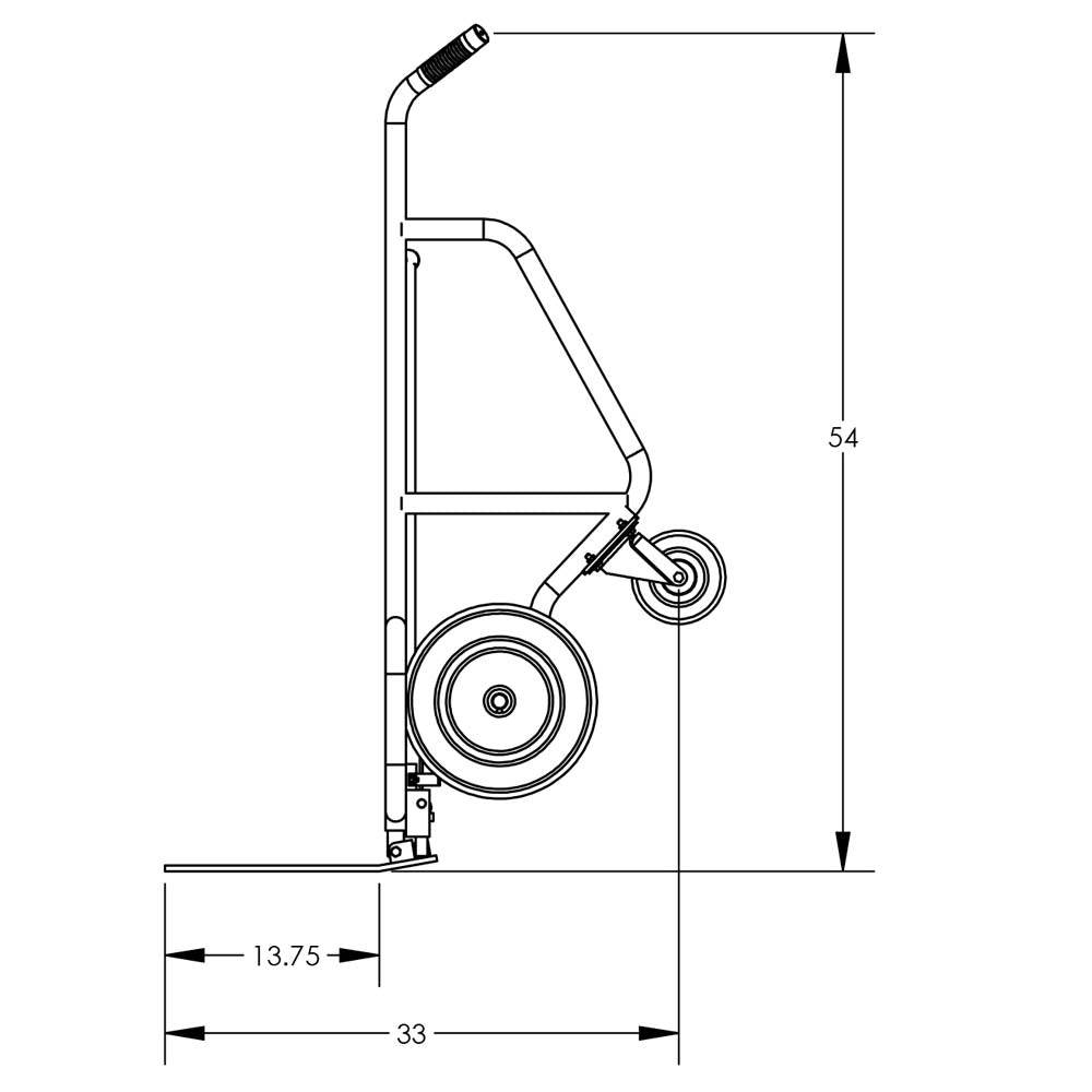 Valley Craft 4-Wheel Pallet Hand Trucks - Valley Craft