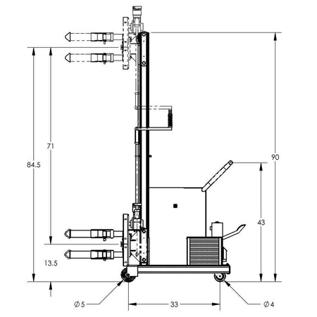 Valley Craft Manual Drum Lifts and Rotators - Valley Craft