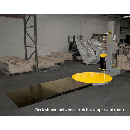 Extended Loading Ramp Extension for Turntable Stretch Wrappers - for Electric Pallet Jacks 600/800/850/1100 - Handle-It